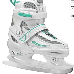 Lake Placid Summit Girls Adjustable Ice Skates - Medium - Brand New in Box